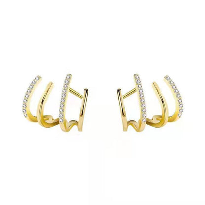 Temperament Fashion Women's Retro Exquisite Earrings