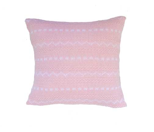 Noel Baby 10" Pillow, Pink