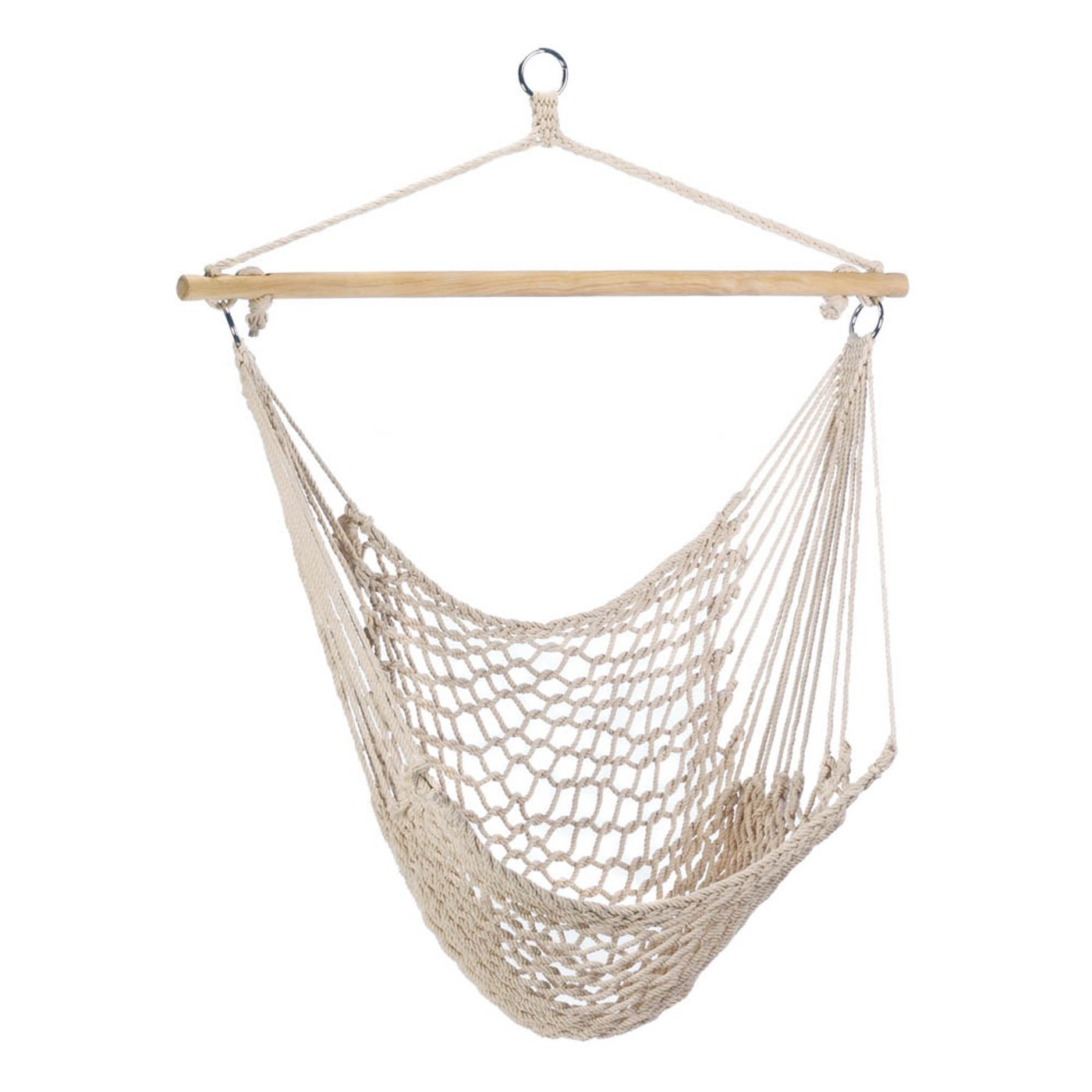 Recycled Cotton Swinging Hammock Chair